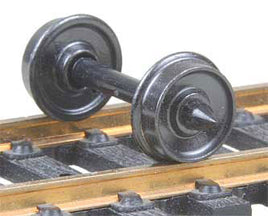 Kadee #524 Code 110 (.110") 28" Smooth-Back RP-25 Wheelsets (12) HO Scale