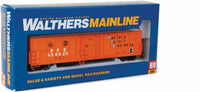 57' Mechanical Reefer - Ready to Run -- Pacific Fruit Express(TM) #456820 (orange, black, white)
