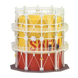 Deluxe Shell Tank HO Scale Building