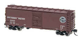 N 40' 12-Panel Boxcar - Ready to Run -- Southern Pacific (Boxcar Red, black Lines Logo)