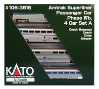 Amtrak Superliner 4-Car Set Phase Ivb