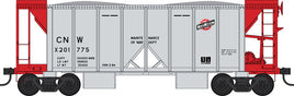 70-Ton Ballast Car with Side Chutes, Chicago and North Western #X201602