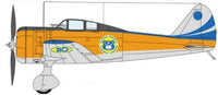 Ki27 Type 97 Nate Gaden Co. Fighter (1/48 Scale) Aircraft Model Kit