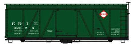 Erie #92376 Fowler 36' Wood Boxcar - Kit HO Scale