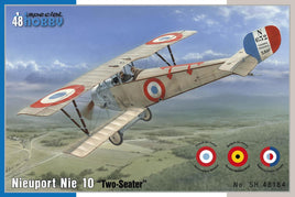Nieuport Nie 10 "two Seater" (1/48th Scale) Aircraft Model Kit