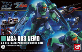HGUC #150 MSA-003 Nemo (1/144 Scale) Plastic Gundam Model Kit