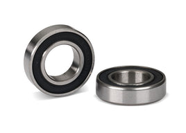 Ball bearings, Black rubber sealed (10x19x5mm)