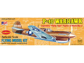 Curtiss P40 Warhawk 1/30 Scale Balsa Model Kit