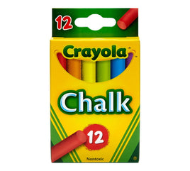 Crayola Chalk Assorted - 12