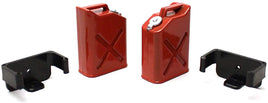 Red Plastic Gasoline Jugs (1/10  Scale)