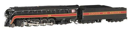 N Scale 4-8-4 Class J, N and W Number 608