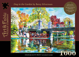 A Day in the Garden by Betsy Silverman (1000 Piece) Puzzle