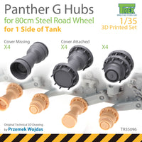 Panther G Hubs (1/35th Scale) Plastic Military Model Kit
