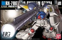 HGUC RX-78GP02A Gundam GP-02A (1/144th Scale) Plastic Gundam Model Kit