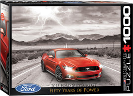 2015 Ford Mustang GT Fifty Years of Power (1000 Piece) Puzzle