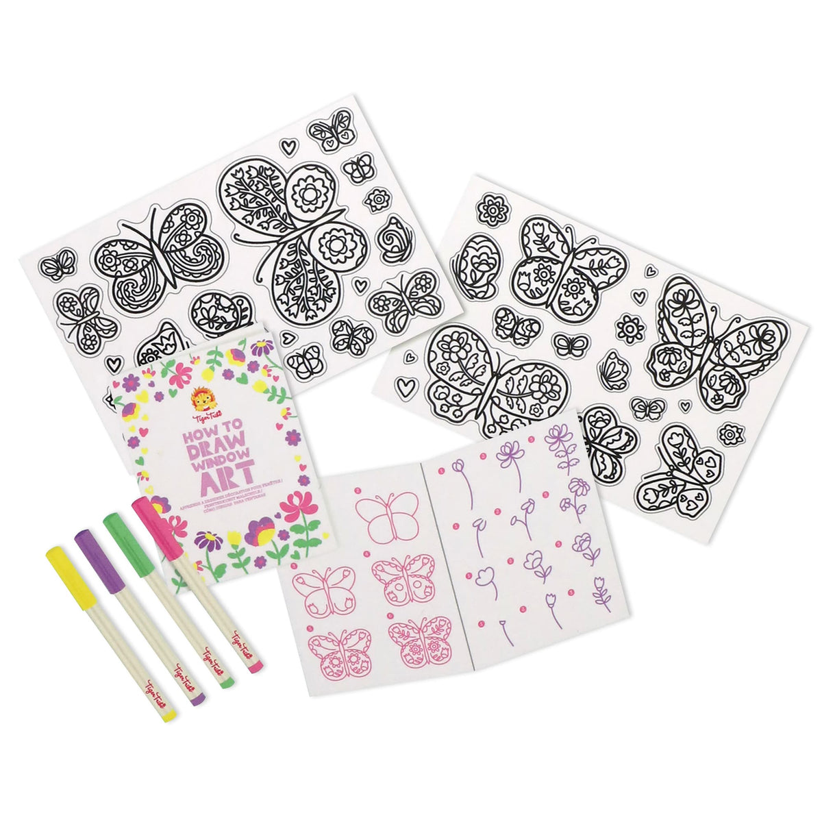 Window Art Set: Butterflies| Eugene Toy & Hobby