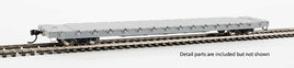 HO 60' Pullman-Standard Bulkhead Flatcar (48' IL) Ready to Run Undecorated