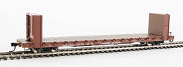 HO 60' Pullman-Standard Bulkhead Flatcar (48' IL) - Ready to Run -- Canadian National #621303
