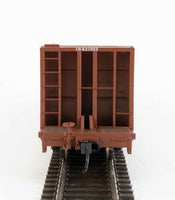 HO 60' Pullman-Standard Bulkhead Flatcar (48' IL) - Ready to Run -- Canadian National #621303