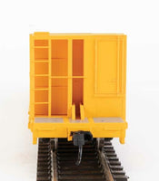 HO 60' Pullman-Standard Bulkhead Flatcar (48' IL) - Ready to Run -- Trailer-Train #92340 (yellow).