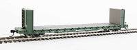 60' Pullman-Standard Bulkhead Flatcar (48' IL) - Ready to Run -- Weyerhauser #1101