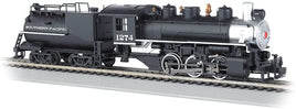 New York Central 1137 (black, graphite) HO Scale USRA 0-6-0 with Vanderbilt Tender & Smoke Steam Locomotive