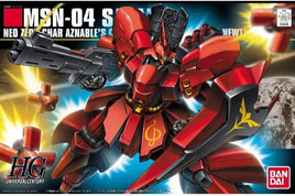 HGUC MSN-04 Sazabi (1/144th Scale) Plastic Gundam Model Kit