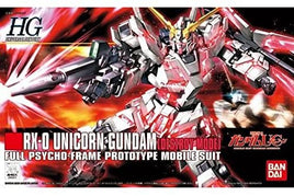 HGUC RX-0 Unicorn Gundam [Destroy Mode] (1/144 Scale) Plastic Gundam Model Kit
