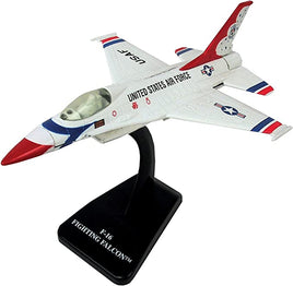 E-Z Build Model Kit - F-16 Fighting Falcon Thunderbirds (1/72 Scale) Plastic Military Aircraft Model Kit