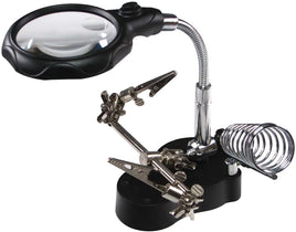 BiFocal Illuminated Helping Hands Magnifier