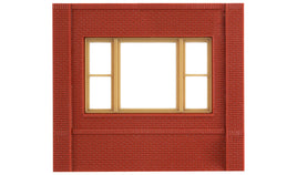 Dock Level Wall Sections with 20th Century Window - Kit
