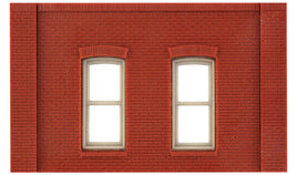 One-Story Wall Sections with Rectangular Windows - Kit