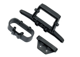 Bumper, rear/ bumper mount, rear TRA6737