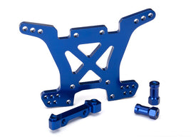 Shock Tower, Rear, Aluminum (Blue-anodized)