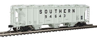 50' Pullman-Standard PS-2 2893 3-Bay Covered Hopper - Ready to Run -- Southern Railway #94643