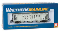 50' Pullman-Standard PS-2 2893 3-Bay Covered Hopper - Ready to Run -- Southern Railway #94687
