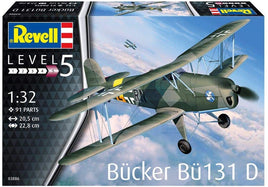 Bucher BU131 D (1/32 Scale) Aircraft Model Kit