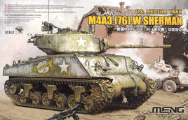 M4A3(76)W Sherman US MediumTank (1/35 Scale) Military Model Kit