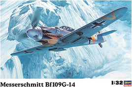 Hasegawa Messerschmitt Bf109G-14 (1/32nd Scale) Plastic Military Aircraft Model Kit