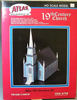 19th Century American Church Kit HO Scale