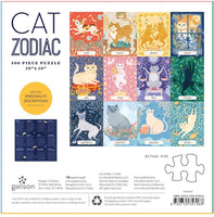 Cat Zodiac (500 Piece) Jigsaw Puzzle