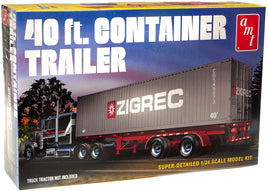 40' Container Trailer (1/24 Scale) Vehicle Model Kit
