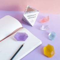 Mini Kit: Creativity Crystals: 5 Translucent Erasers