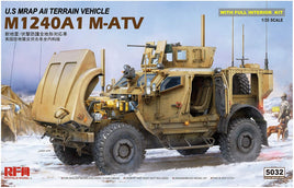 M1240A1 M-ATV US MRAP (1/35 Scale) Military Model Kits