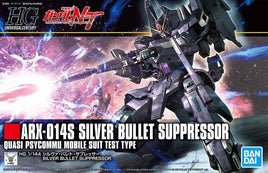 HGUC ARX-014S Silver Bullet Suppressor (1/144th Scale) Plastic Gundam Model Kit