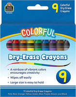 Colorful Dry-Erase Crayons