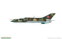 MIG-21PF Fishbed Weekend Edition (1/72 Scale) Military Aircraft Kit