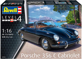 Porsche 356 Convertible (1/16 Scale) Vehicle Model Kit
