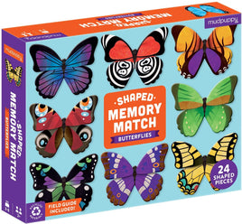 Shaped Memory Match: Butterflies Game
