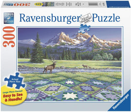Mountain Quiltscape (300 Large Format Piece) Puzzle